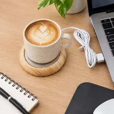 Bright Wood Grain USB Cup Warmer