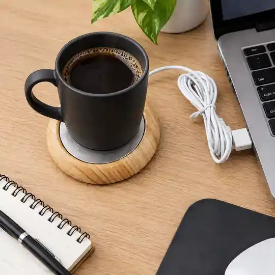 Bright Wood Grain USB Cup Warmer